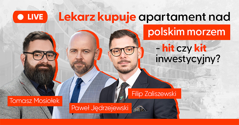 Lekarz kupuje apartament nad polskim morzem