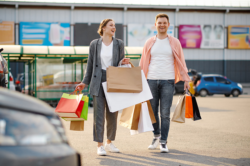 Parki handlowe i lokale uslugowe